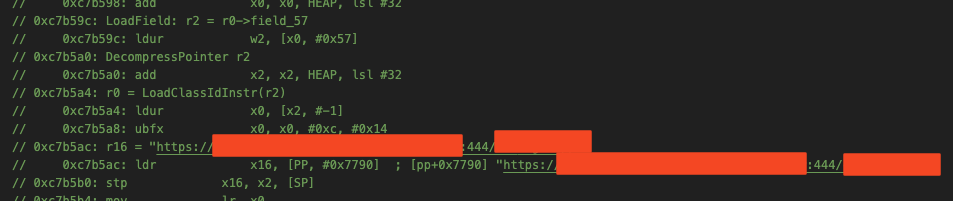 App using non-standard port 444 for API communication